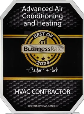 BusinessRate Best of 2024 — Advanced Air Conditioning + Heating