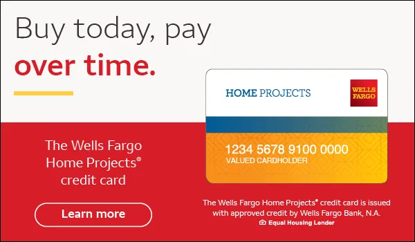 HVAC financing credit card